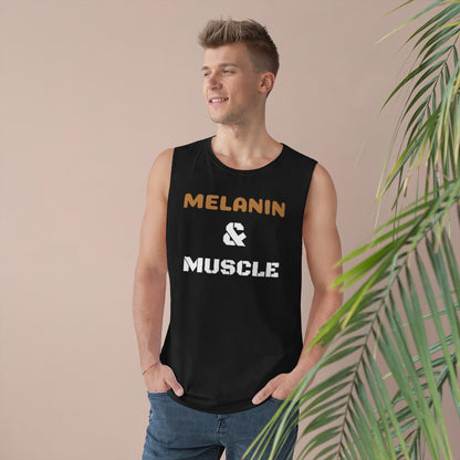 Melanin & Muscle Tank - EDU HUSTLE