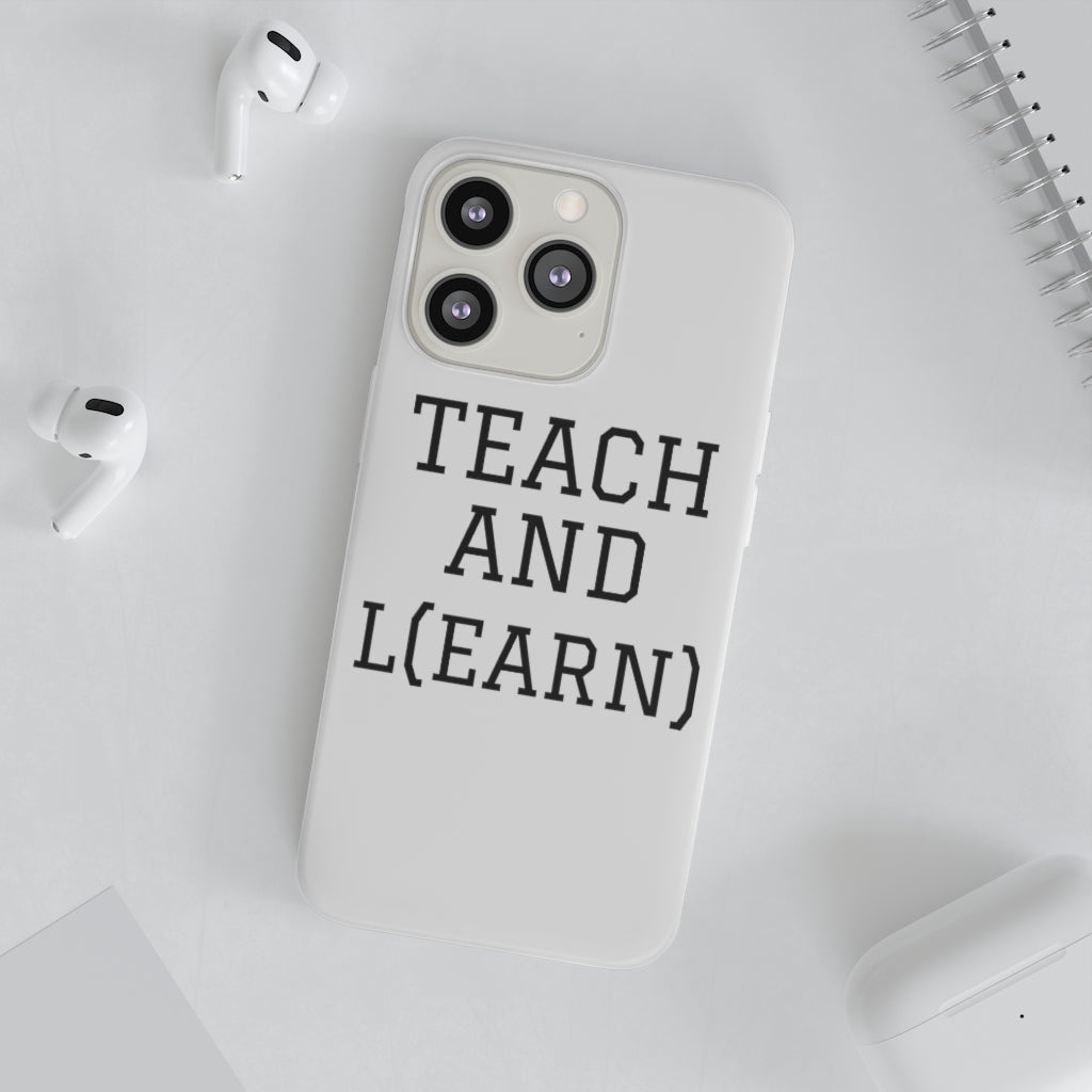TEACH AND L(EARN) Phone Case - EDU HUSTLE