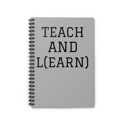 TEACH AND L(EARN) Notebook - EDU HUSTLE