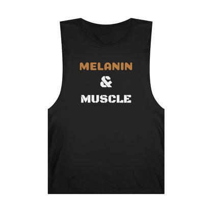Melanin & Muscle Tank - EDU HUSTLE