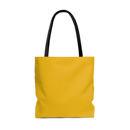 TEACH AND L(EARN) Tote Bag (Yellow/Black) - EDU HUSTLE