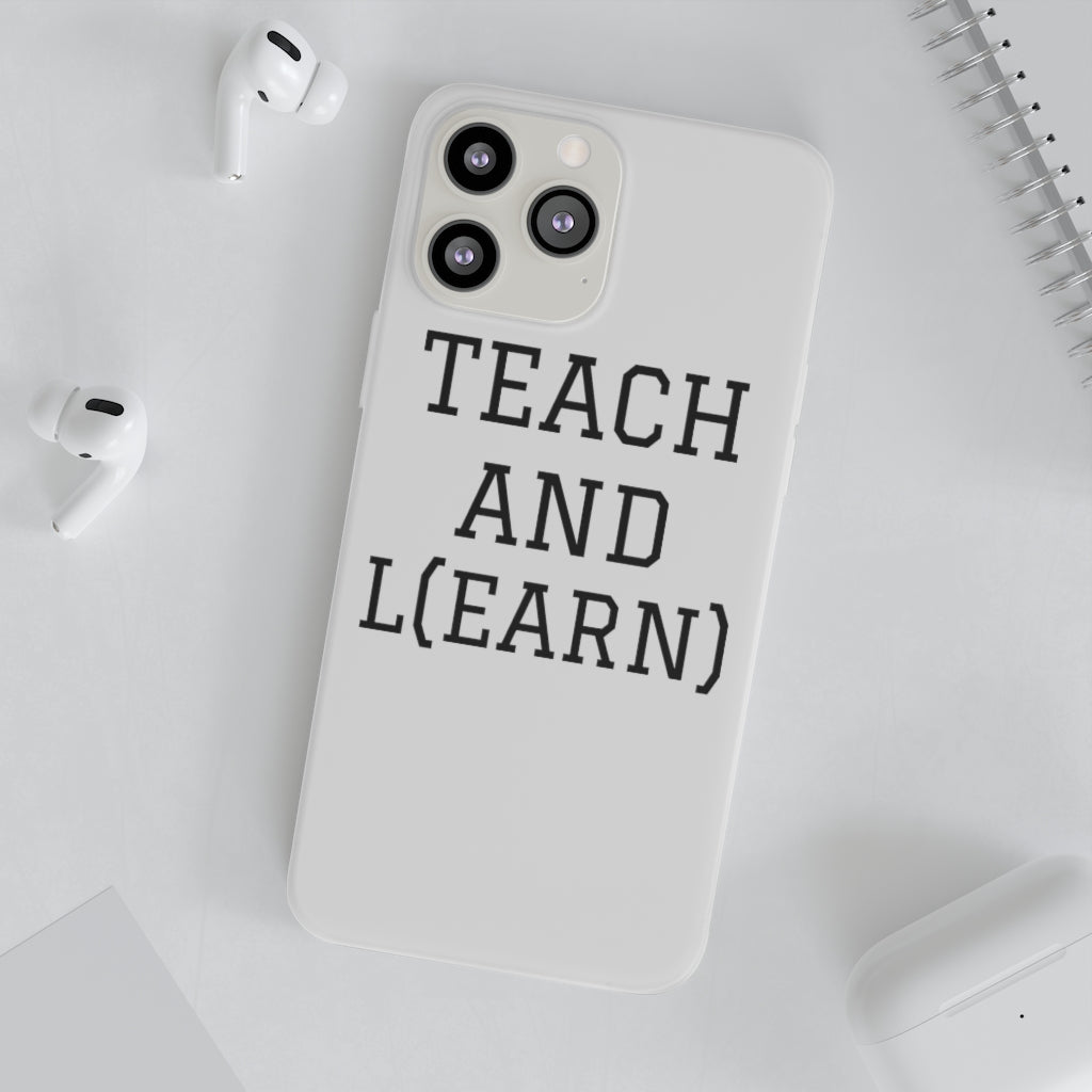 TEACH AND L(EARN) Phone Case - EDU HUSTLE