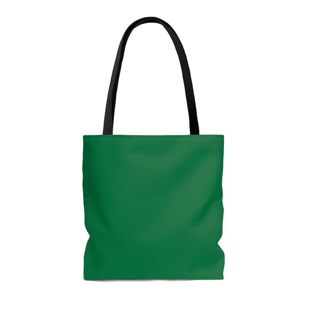 TEACH AND L(EARN) Tote Bag (Green/White) - EDU HUSTLE