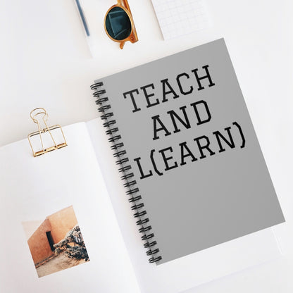 TEACH AND L(EARN) Notebook - EDU HUSTLE